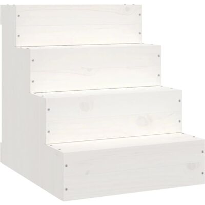 vidaXL Massives Kiefernholz Haustier Treppen Hundetrep - Haustier Treppe vidaXL Massives Kiefernholz Haustier Treppen Hundetrep - Haustier Treppe