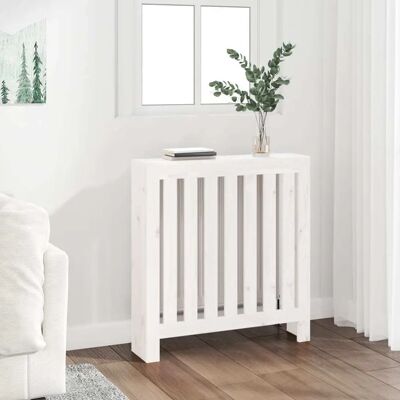 Cache-radiateur blanc 79,5x19x84 cm en pin massif - Cache-radiateur Cache-radiateur blanc 79,5x19x84 cm en pin massif - Cache-radiateur