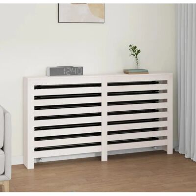 vidaXL Hvid massiv grantræ radiatorcover - Radiatorcover vidaXL Hvid massiv grantræ radiatorcover - Radiatorcover