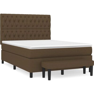 vidaXL Bett mit verstellbarem Kopfteil - 140x200cm - Bett vidaXL Bett mit verstellbarem Kopfteil - 140x200cm - Bett