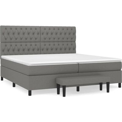 vidaXL 7730 dunkler Grauer Bett - Bett vidaXL 7730 dunkler Grauer Bett - Bett