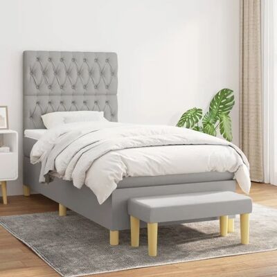 MAISONCHIC Bett Modell Knopfh - Bett, Matratze, Kopfteil - Bett MAISONCHIC Bett Modell Knopfh - Bett, Matratze, Kopfteil - Bett