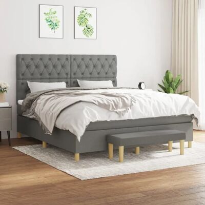 MAISON CHIC Bett mit verstellbarem Kopfteil - 160x200 cm - Bett MAISON CHIC Bett mit verstellbarem Kopfteil - 160x200 cm - Bett
