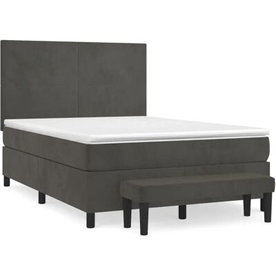 vidaXL 3137726 Bett - Verstellbares Samt mit Taschenfederkern vidaXL 3137726 Bett - Verstellbares Samt mit Taschenfederkern