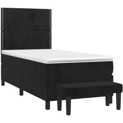 Letto in velluto Maisonchic con testiera regolabile - Tipo di letto Letto in velluto Maisonchic con testiera regolabile - Tipo di letto