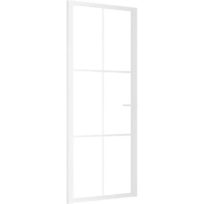 vidaXL Sisäovi ESG-lasilla ja alumiinilla - 83x201,5cm vidaXL Sisäovi ESG-lasilla ja alumiinilla - 83x201,5cm