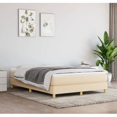 MAISON CHIC Modèle 140x200 Crème - Lit MAISON CHIC Modèle 140x200 Crème - Lit
