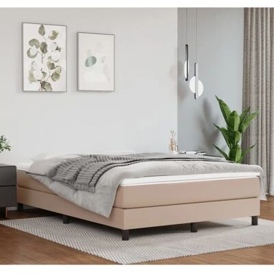 Maisonchic Cappuccino Bett mit Taschenfederkernmatratze - Bett Maisonchic Cappuccino Bett mit Taschenfederkernmatratze - Bett