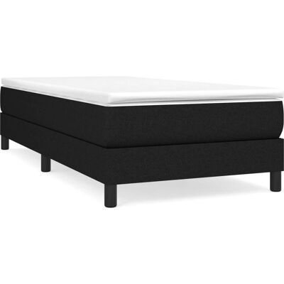 vidaXL Lit avec Matelas - Noir, 80x200 cm - Publicité vidaXL Lit avec Matelas - Noir, 80x200 cm - Publicité