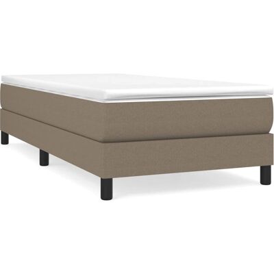vidaXL 3144379 Lit - Taupe Gris À Ressort - Lit - Publicité vidaXL 3144379 Lit - Taupe Gris À Ressort - Lit - Publicité