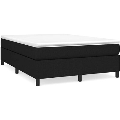 vidaXL Boxspringbett Schwarz 140x200 cm vidaXL Boxspringbett Schwarz 140x200 cm
