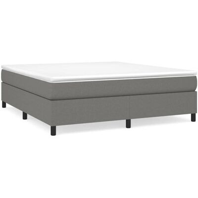 vidaXL Bett - Dunkelgrau - Taschenfeder - Bettart vidaXL Bett - Dunkelgrau - Taschenfeder - Bettart