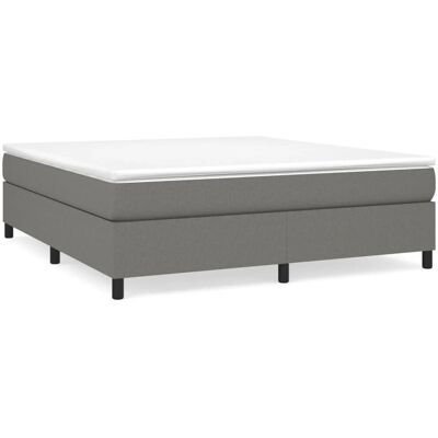 vidaXL 3144440 Dunkelgraues Bett mit Taschenfederkern - Bett vidaXL 3144440 Dunkelgraues Bett mit Taschenfederkern - Bett