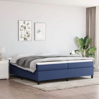 Maisonchic Blaues Bett mit Taschenfederkernmatratze - Bett Maisonchic Blaues Bett mit Taschenfederkernmatratze - Bett