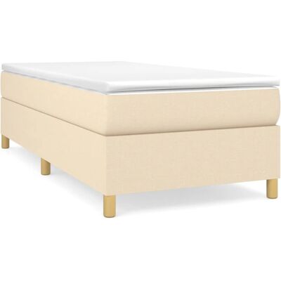 VidaXL 3144519 Bett - Langlebiger Stoff, Pocketfederkern, Mittelfest VidaXL 3144519 Bett - Langlebiger Stoff, Pocketfederkern, Mittelfest