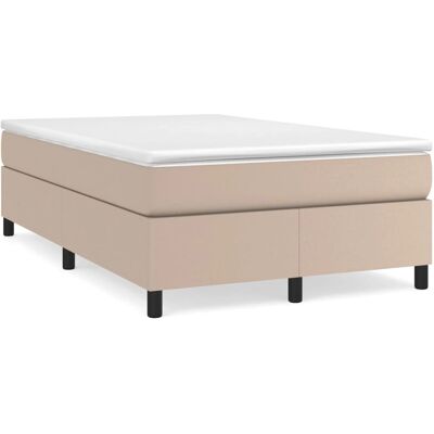 VidaXL Bett - Taschenfederkern, Kunstleder, Capuchino - Bett VidaXL Bett - Taschenfederkern, Kunstleder, Capuchino - Bett