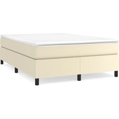 vidaXL 3144628 Bett - Synthetisches Leder - Boxspring - Bett vidaXL 3144628 Bett - Synthetisches Leder - Boxspring - Bett