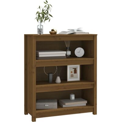 vidaXL Honigbraun 80x35x97 cm Massiv Kiefer Buchregal - Buchtyp vidaXL Honigbraun 80x35x97 cm Massiv Kiefer Buchregal - Buchtyp