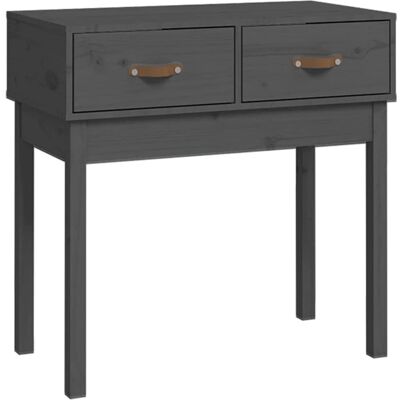 vidaXL 821751 Graue Kiefer Konsole - Kaffee/Beistell/Endtisch vidaXL 821751 Graue Kiefer Konsole - Kaffee/Beistell/Endtisch