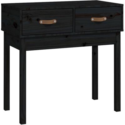 vidaXL 821753 Kaffe-Seiten-Endtisch Schwarz 76,5x40x75 cm vidaXL 821753 Kaffe-Seiten-Endtisch Schwarz 76,5x40x75 cm