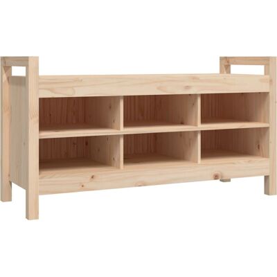 VidaXL Sisäpenkki - Rustiikkinen Männykkäpuu - 110x40x60cm VidaXL Sisäpenkki - Rustiikkinen Männykkäpuu - 110x40x60cm