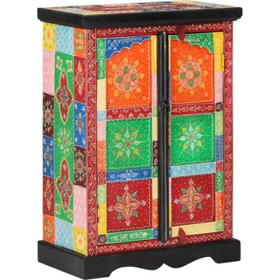 vidaXL 350681 Massive Mango Hand Painted Sideboard - Sideboard vidaXL 350681 Massive Mango Hand Painted Sideboard - Sideboard