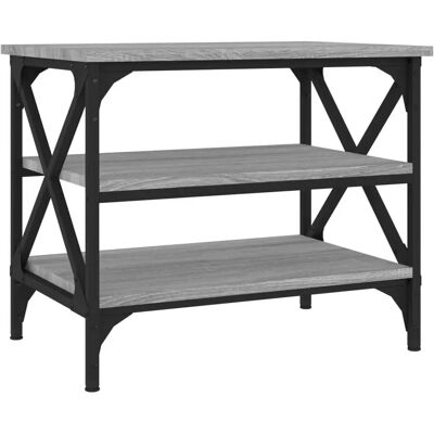 vidaXL 823335 Side Table Grey Sonoma - Beistelltisch vidaXL 823335 Side Table Grey Sonoma - Beistelltisch
