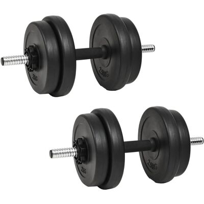vidaXL Håndvægtsæt 40kg - Justerbare Vægte til Hele Kropstræning vidaXL Håndvægtsæt 40kg - Justerbare Vægte til Hele Kropstræning