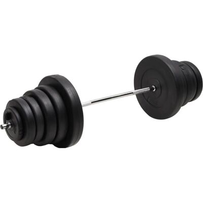 vidaXL Langhantel mit Scheiben 90 kg - Fitnessgerät vidaXL Langhantel mit Scheiben 90 kg - Fitnessgerät