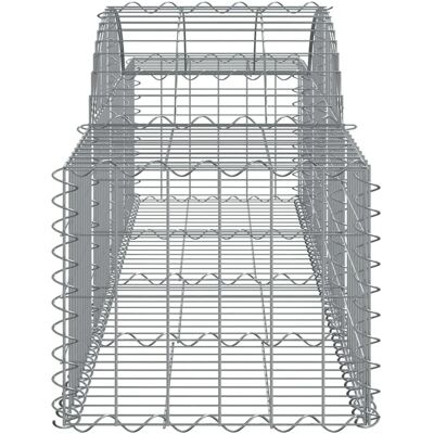 vidaXL Bogen-Gabionen 30 Stück - Gartendekoration vidaXL Bogen-Gabionen 30 Stück - Gartendekoration