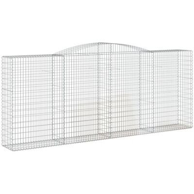 vidaXL Bogenförmige Gabionen - Gartendekoration & Schalldämmung vidaXL Bogenförmige Gabionen - Gartendekoration & Schalldämmung
