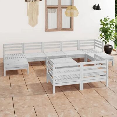 vidaXL Bogenförmige Gabionen 9 Stk, 400x50x180/200cm - Gartensperre vidaXL Bogenförmige Gabionen 9 Stk, 400x50x180/200cm - Gartensperre