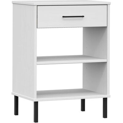 vidaXL OSLO Konsolenschrank Weiß Massives Kiefernholz - Konsole vidaXL OSLO Konsolenschrank Weiß Massives Kiefernholz - Konsole