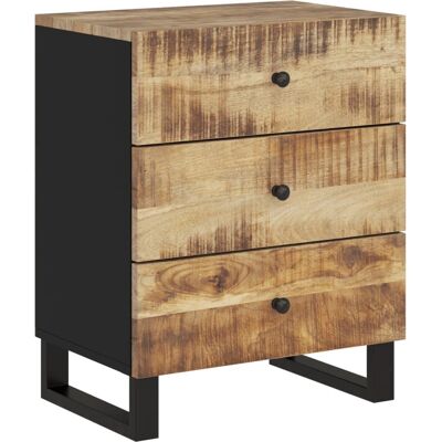 vidaXL 350660 Nachttisch aus hellem Holz - Nachttisch vidaXL 350660 Nachttisch aus hellem Holz - Nachttisch
