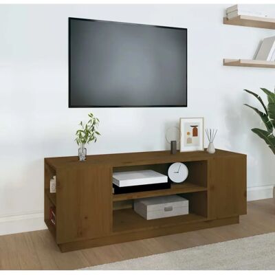vidaXL Massives Kiefernholz TV-Schrank - TV Möbel vidaXL Massives Kiefernholz TV-Schrank - TV Möbel