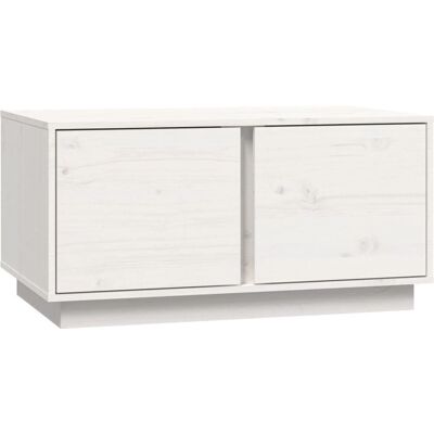 vidaXL 814420 Weiße Kiefernholz Couchtisch - Beistelltisch vidaXL 814420 Weiße Kiefernholz Couchtisch - Beistelltisch