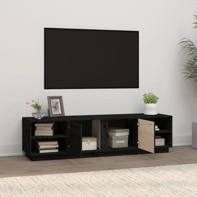 Mueble de TV de Pino Macizo - Estilo Rústico Moderno Mueble de TV de Pino Macizo - Estilo Rústico Moderno