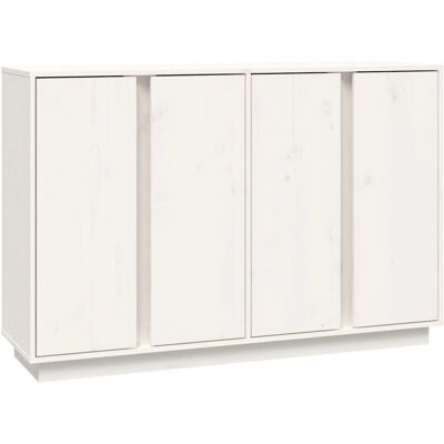 vidaXL 814495 Weiße Kiefer Massivholz Sideboard - Sideboard vidaXL 814495 Weiße Kiefer Massivholz Sideboard - Sideboard