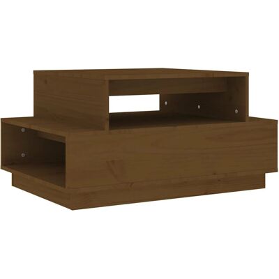 vidaXL 814517 Couchtisch - Massives Kiefernholz - Rustik Stil vidaXL 814517 Couchtisch - Massives Kiefernholz - Rustik Stil
