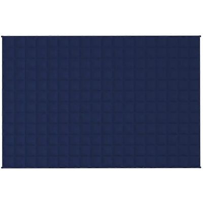 vidaXL Blaue 120x180 cm 9 kg Gewichtete Decke - Bett & Bettwäsche vidaXL Blaue 120x180 cm 9 kg Gewichtete Decke - Bett & Bettwäsche