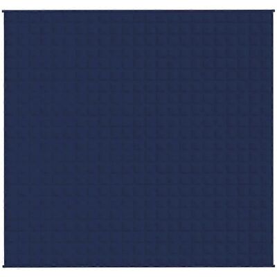 vidaXL Vægtet tæppe blå 220x235 cm 11 kg stof vidaXL Vægtet tæppe blå 220x235 cm 11 kg stof