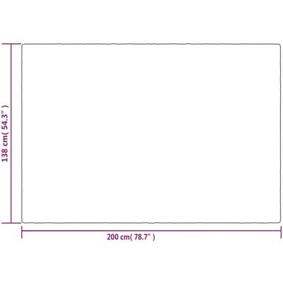 vidaXL Gewichtsdecke mit Bezug grau 138x200 cm 6 kg Stoff vidaXL Gewichtsdecke mit Bezug grau 138x200 cm 6 kg Stoff