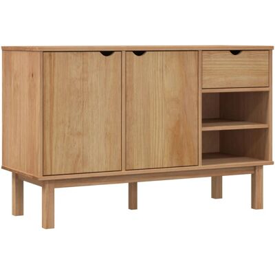 vidaXL Massives Kiefernholz Sideboard - Skandinavisches Design vidaXL Massives Kiefernholz Sideboard - Skandinavisches Design
