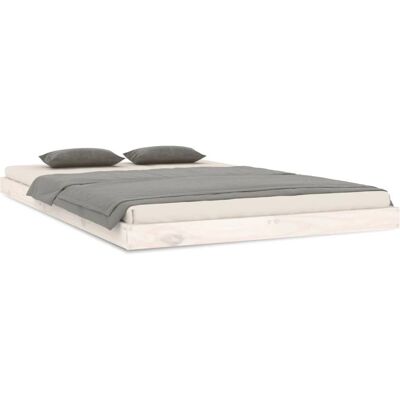 vidaXL Bettgestell Weiß 120x200cm - Schlafzimmermöbel vidaXL Bettgestell Weiß 120x200cm - Schlafzimmermöbel