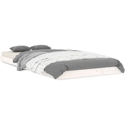 vidaXL 823460 Bed Frame - Modern Massief Dennenhout voor 90x200cm Matras vidaXL 823460 Bed Frame - Modern Massief Dennenhout voor 90x200cm Matras