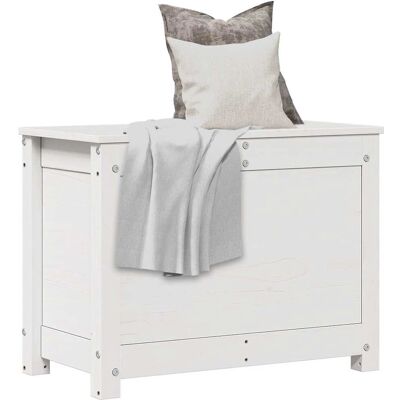 vidaXL Hvid Opbevaringsboks 60x32x45.5 cm - Opbevaringsboks vidaXL Hvid Opbevaringsboks 60x32x45.5 cm - Opbevaringsboks