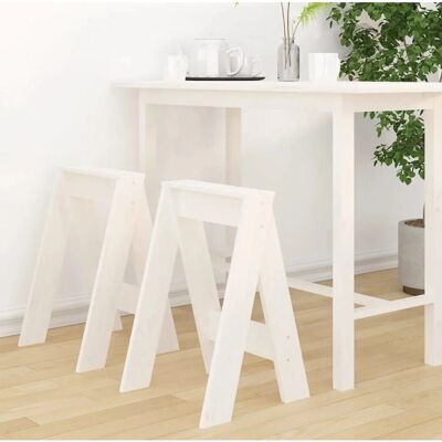 Maisonchic Modelo 205762 Madera de Pino Rústica 2 Taburetes Maisonchic Modelo 205762 Madera de Pino Rústica 2 Taburetes