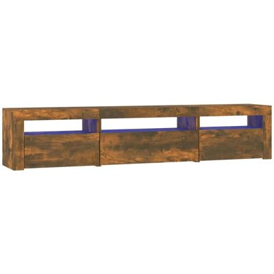 vidaXL TV-skab med LED-lys - Underholdningscenter - TV-type vidaXL TV-skab med LED-lys - Underholdningscenter - TV-type
