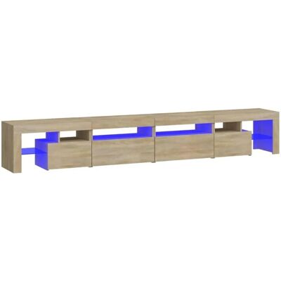 vidaXL Sonoma Eiche LED TV Schrank - Medienmöbel vidaXL Sonoma Eiche LED TV Schrank - Medienmöbel