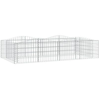 vidaXL Boogvormig Gabion Hoogbed - Tuin Muur vidaXL Boogvormig Gabion Hoogbed - Tuin Muur